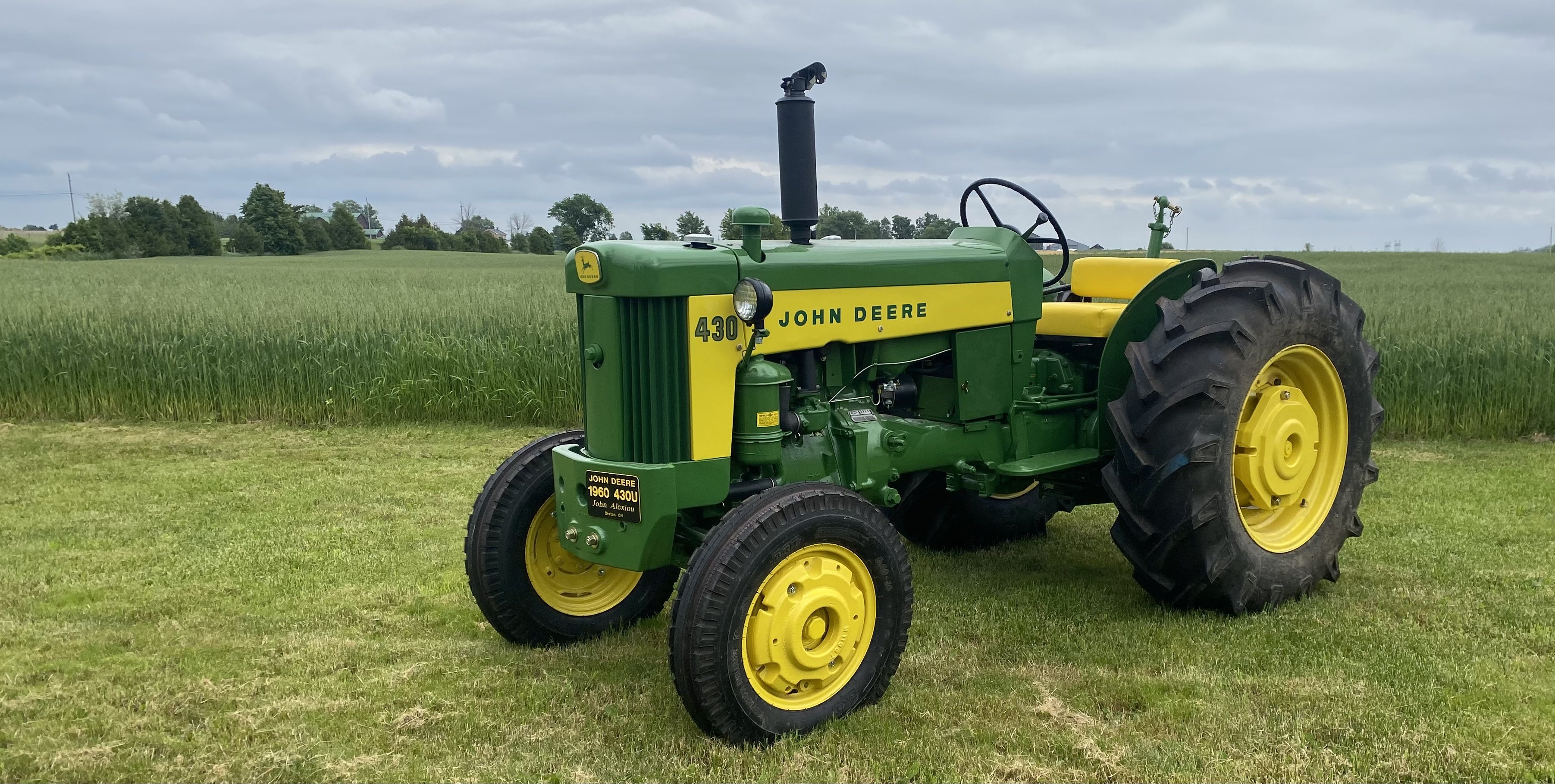 John Alexiou 1960 John Deere 430 Utility