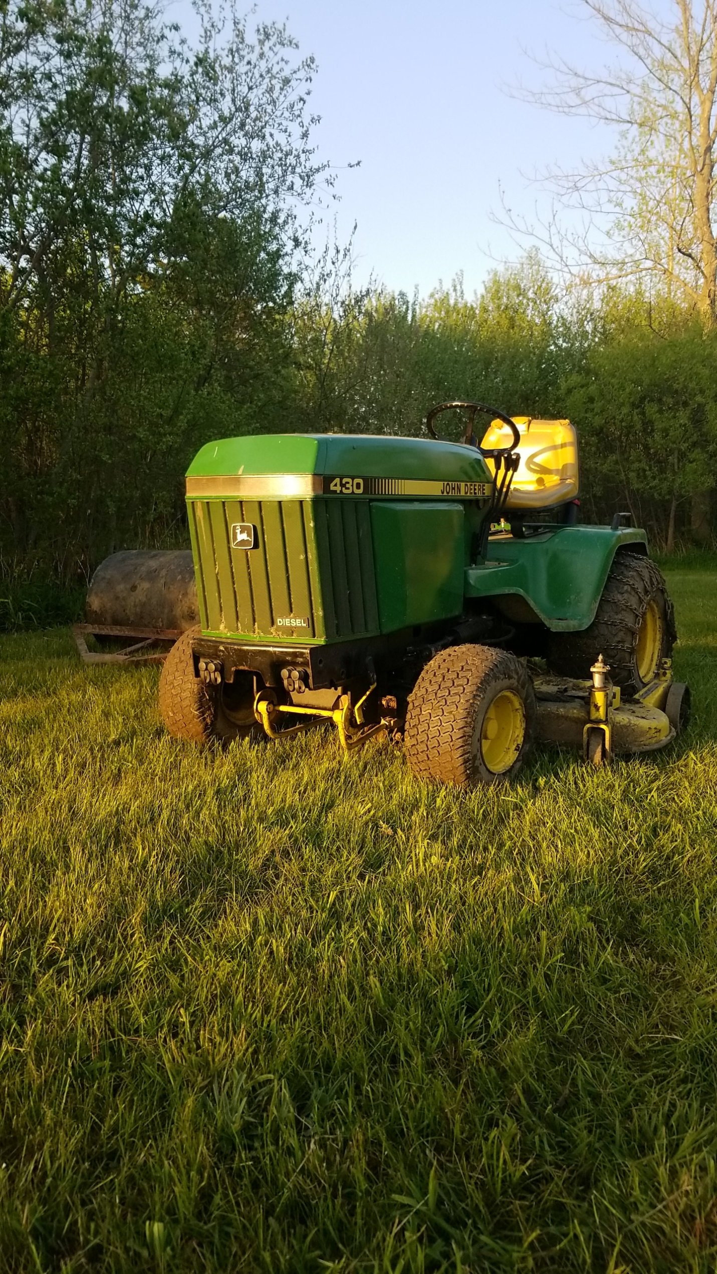 Evan Lazzazero 1989 John Deere 460