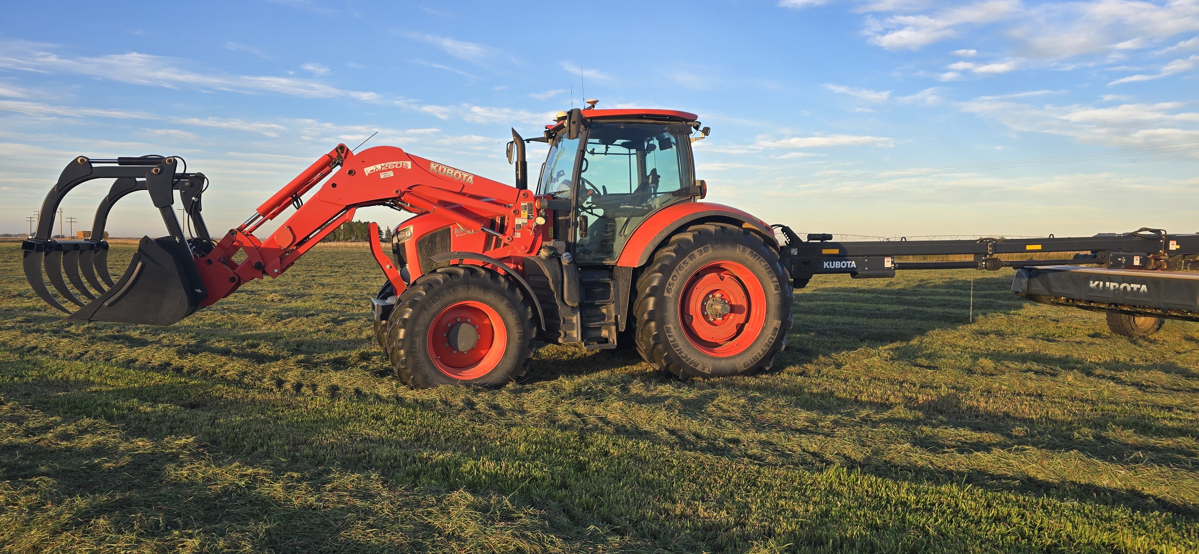 Victor Lethbridge 2019 Kubota M-171