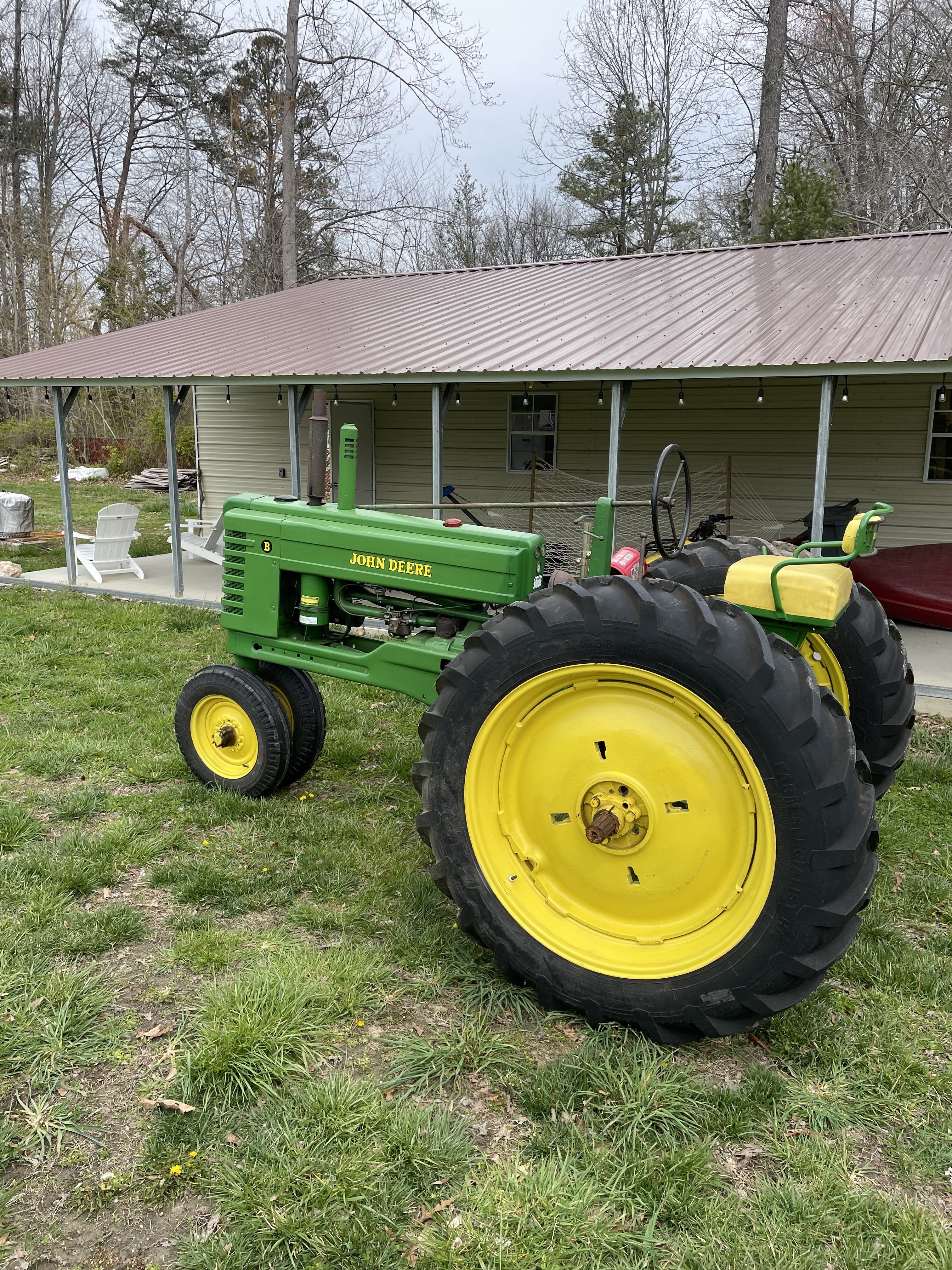 Vaughn R 1949 John Deere B