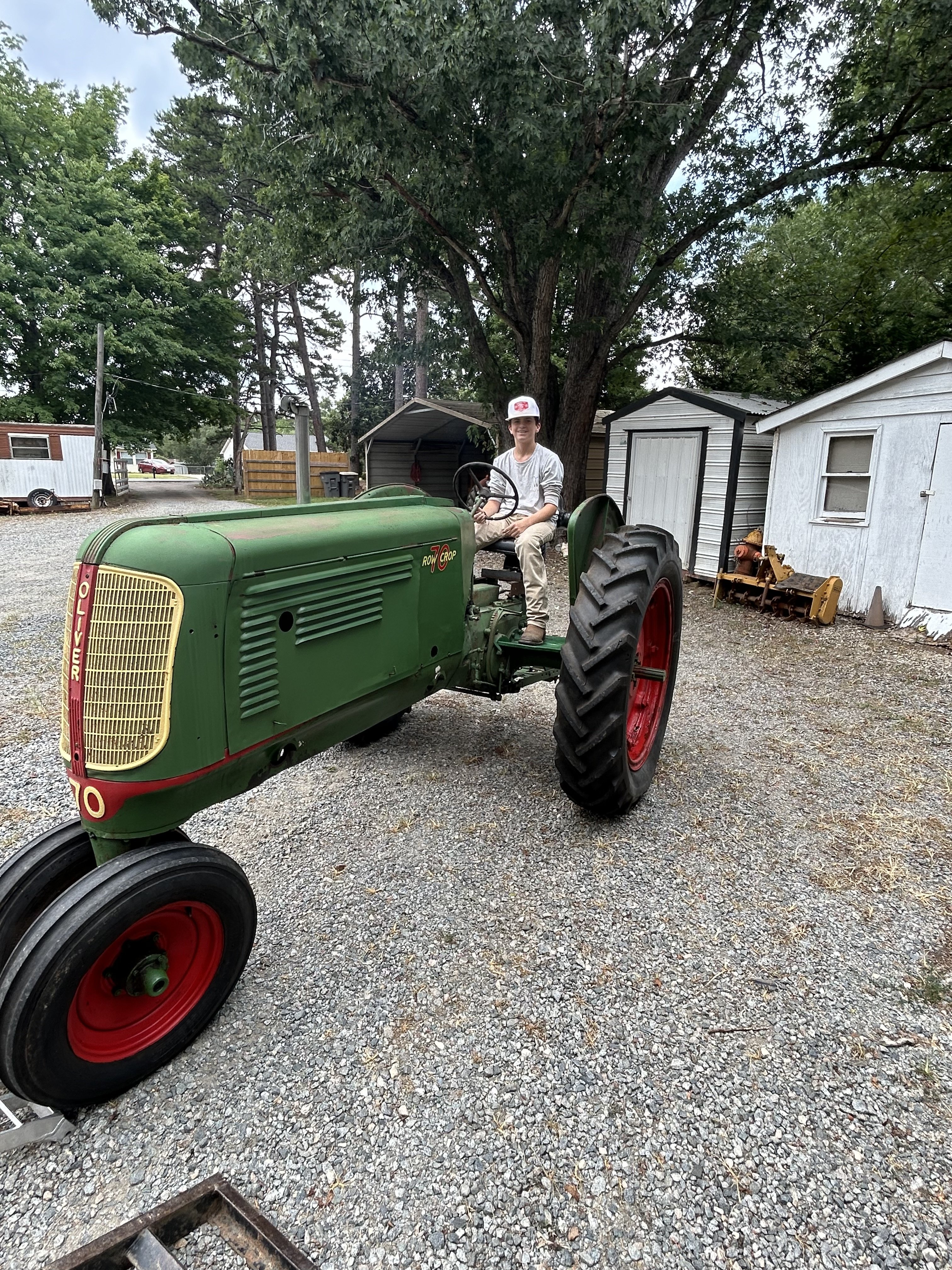 Richard R 1948 Oliver Farm Equipment Company 77 row crop