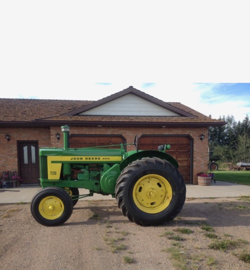 John F 1958 John Deere 720